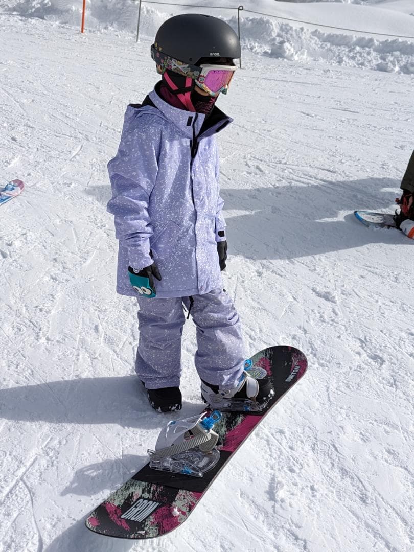 BURTON バートン キッズ スノーボードウェア 23-24 上下セット130