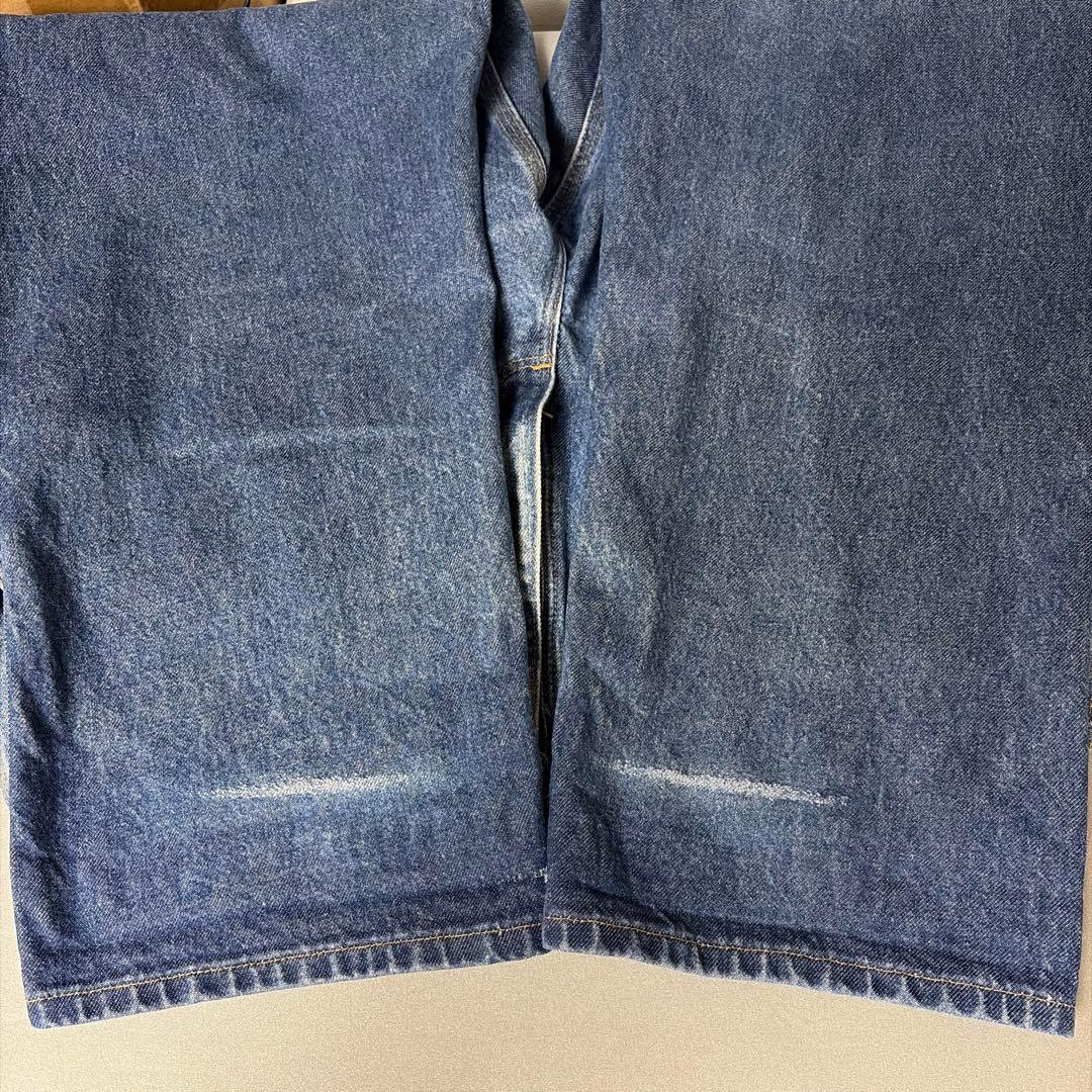 W38xL30 カーハート デニムペインターパンツ ダブルニー メキシコ製 ⑤