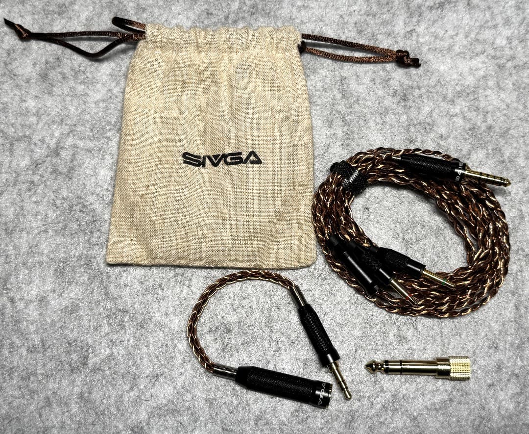 SIVGA SV023 オープン バック ヘッドホン ウォールナット