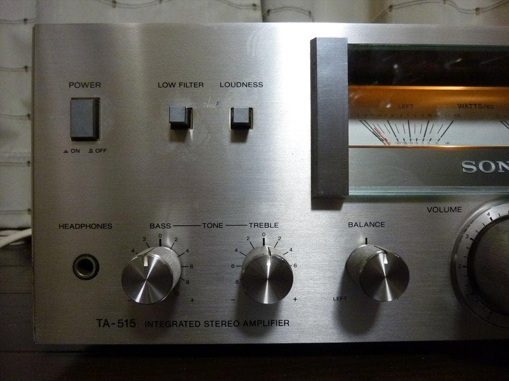 SONY ソニー プリメインアンプ TA-515 修理済 全機能動作 超美品