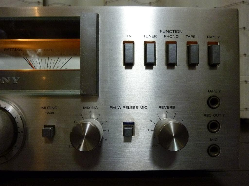 SONY ソニー プリメインアンプ TA-515 修理済 全機能動作 超美品