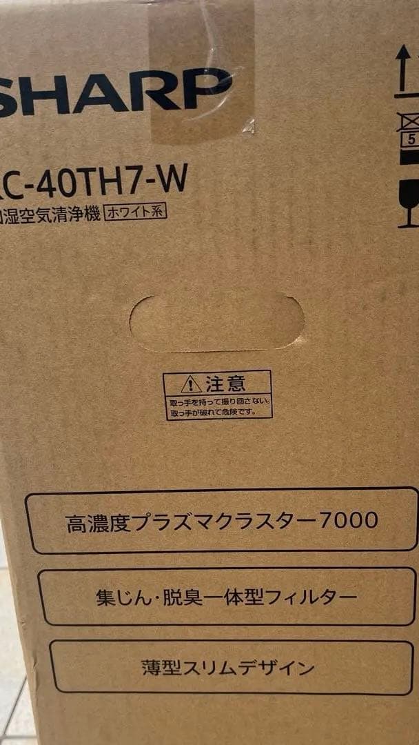 SHARP 空気清浄機 KC-40TH7-W