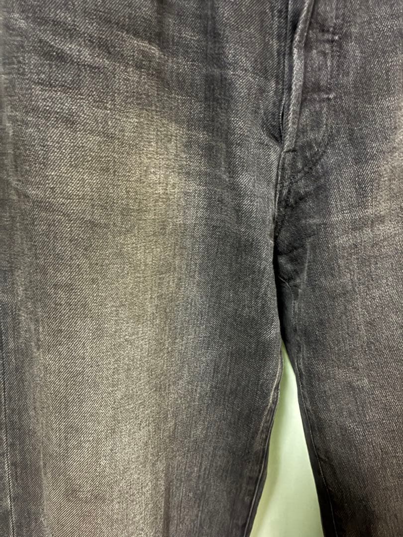 新作シュタインssstein 26SS LOOSE DENIM JEANS黒XS