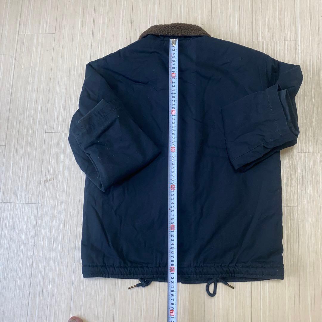 格安 新品 N1デッキジャケットミリタリージャケット ネイビー M