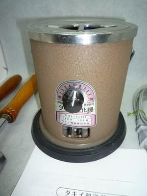 タキイ和裁電化鏝　和裁こて　和裁コテ　タキイ製　鏝２本付