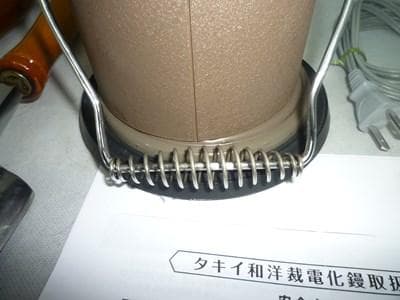 タキイ和裁電化鏝　和裁こて　和裁コテ　タキイ製　鏝２本付