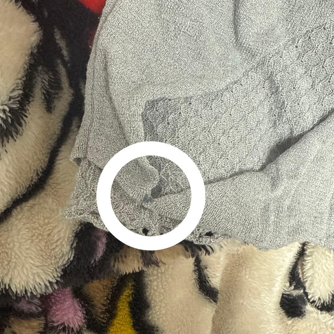 トップス S cut out tops petal theredthread