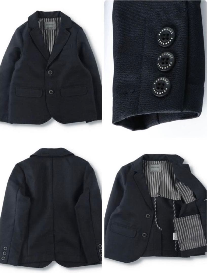 ブランシェス男の子スーツ4点120 発表会入学式卒園式