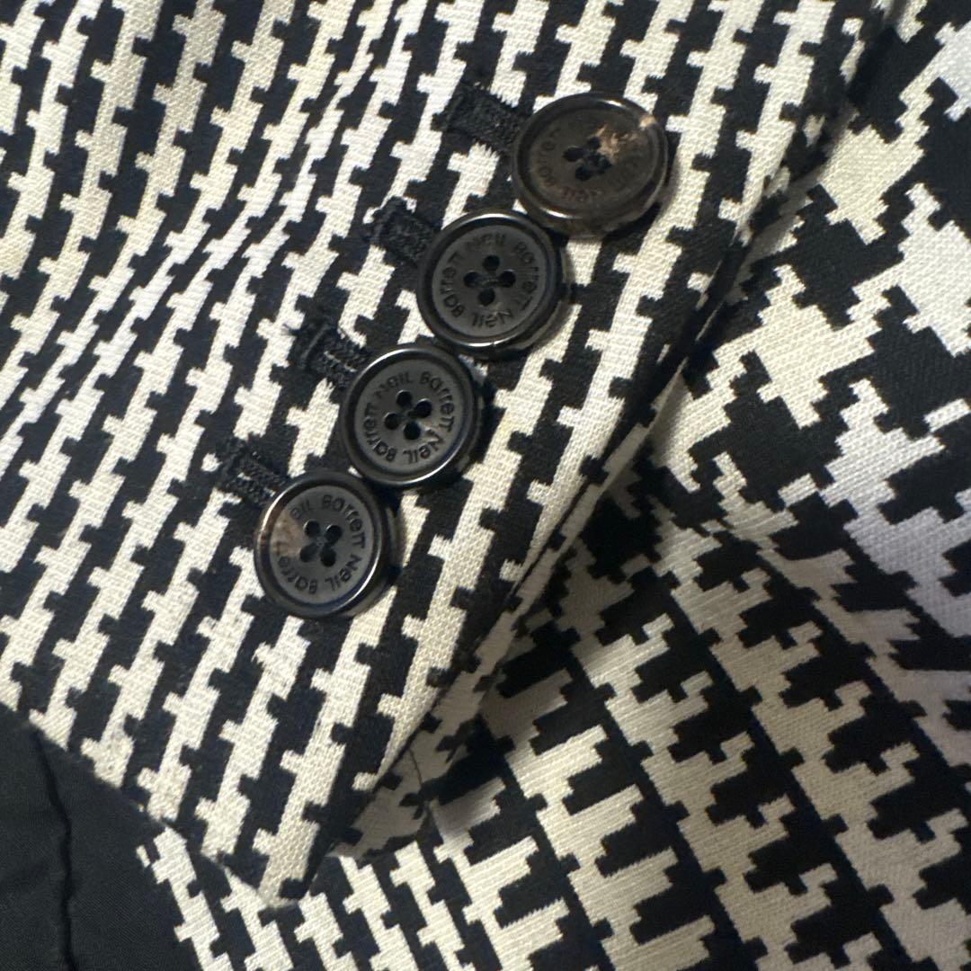 NEIL BARRETT ニールバレットハウンドトゥースジャケット