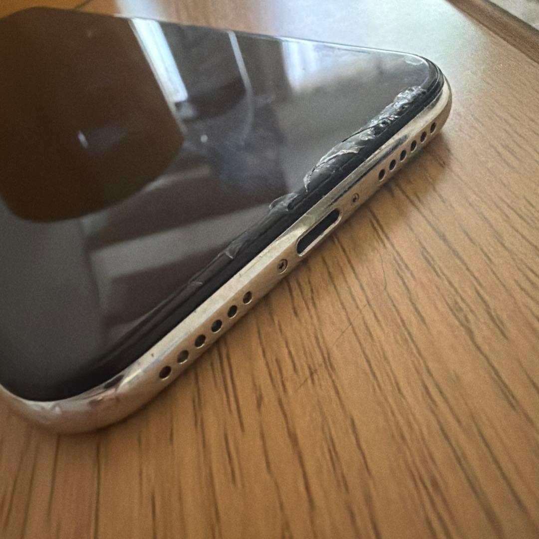 iPhone X 64GB 画面割れ SIMフリー