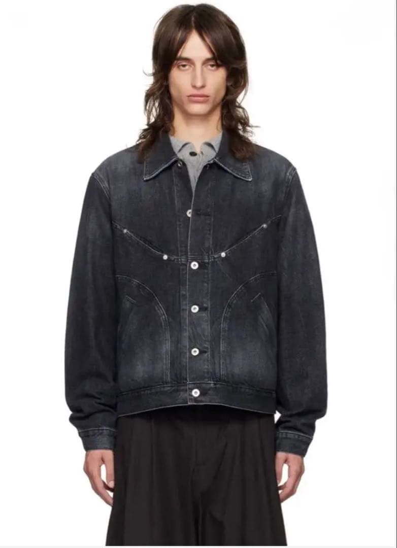 ジャケット・アウター SAGE NATION / BLK /S084-DENIM JIJIJACKET