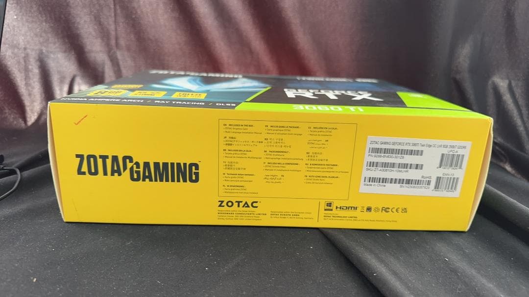 グラフィックボード・グラボ・ビデオカード ZOTAC RTX 3060TI