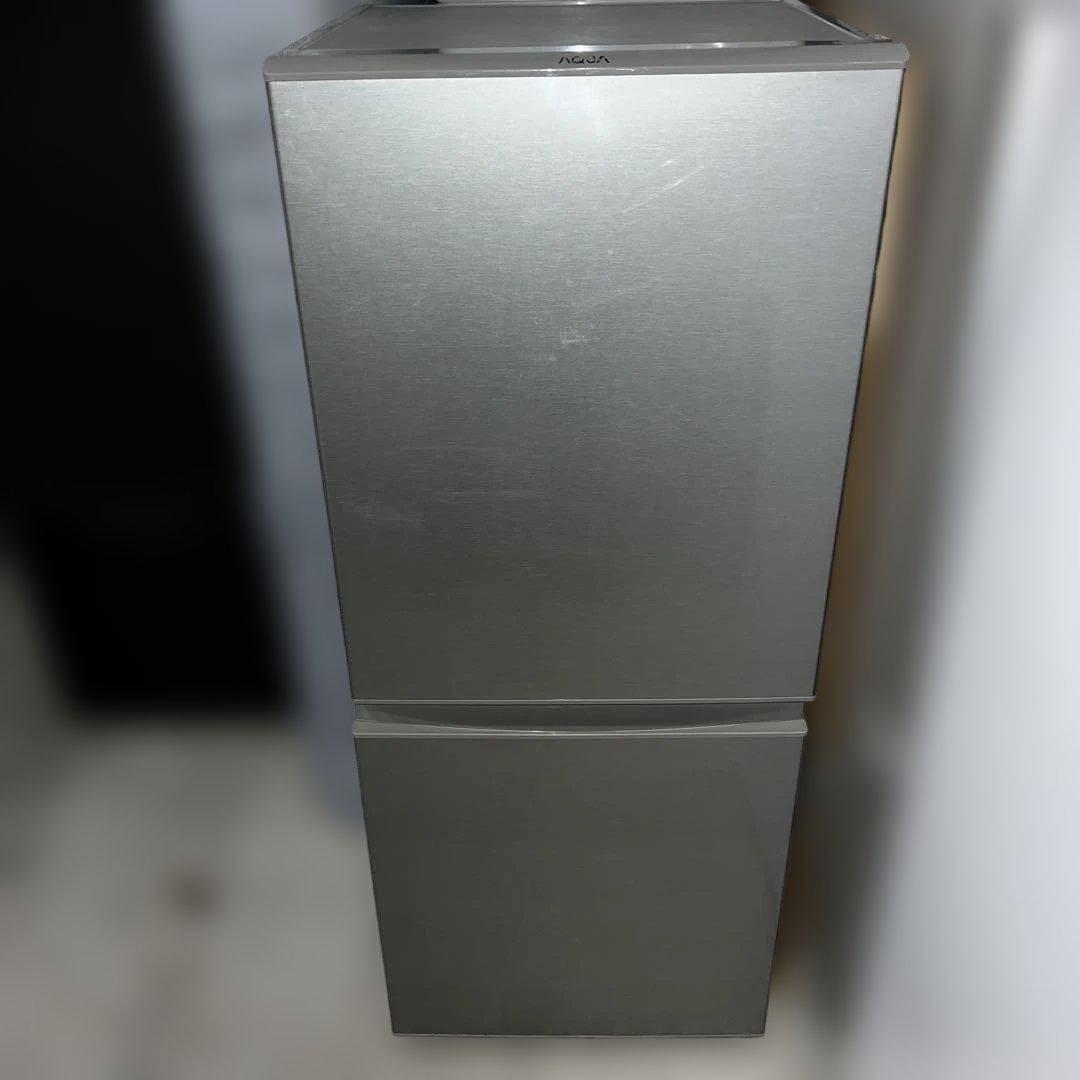 美品/AQUA/ステンレス冷蔵庫/TOSHIBAクリスタルドラム洗濯機2点セット