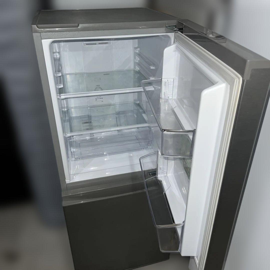 美品/AQUA/ステンレス冷蔵庫/TOSHIBAクリスタルドラム洗濯機2点セット