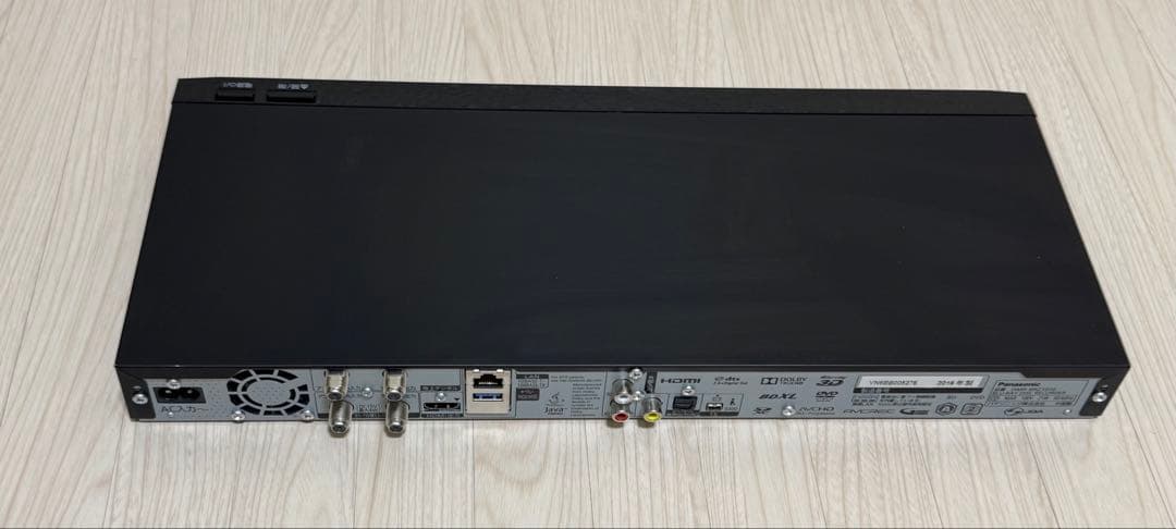 パナソニックブルーレイディスクレコーダDMR-BRZ1010 3番組 1TB