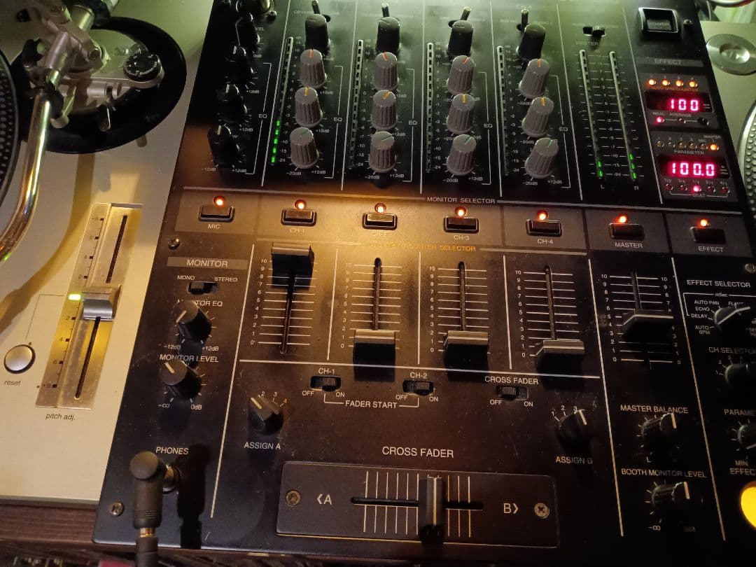 名機!!●抜群音質●Pioneer DJM-500●動作品●