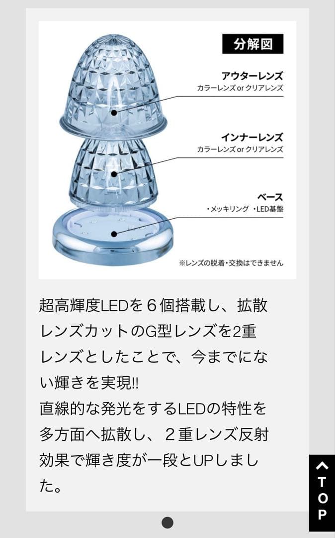 ジェットイノウエ スターライトバスマーカー零 ローズピンク10個 サイドマーカー