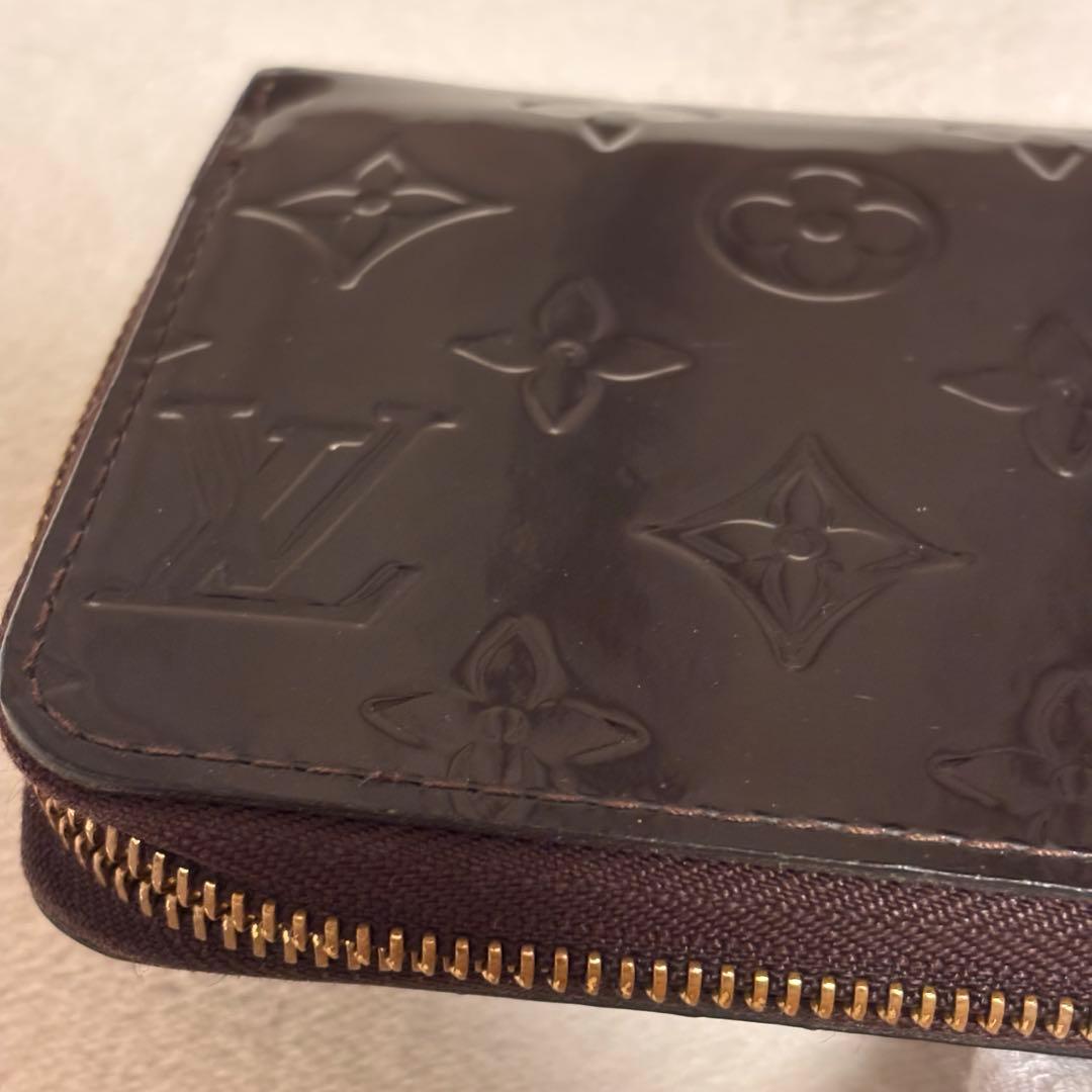 Louis Vuitton ヴェルニ長財布 パープル