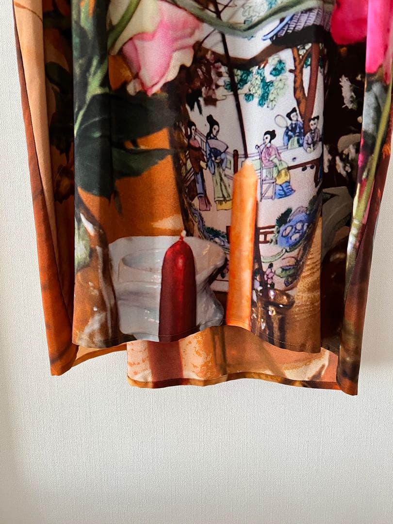 ※売約済み　ANNTIAN シルク100%ワンピース