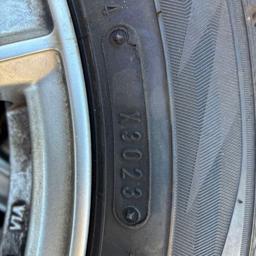 DUNLOP 185/55R15 タイヤ・ホイール4本セット スタッドレス