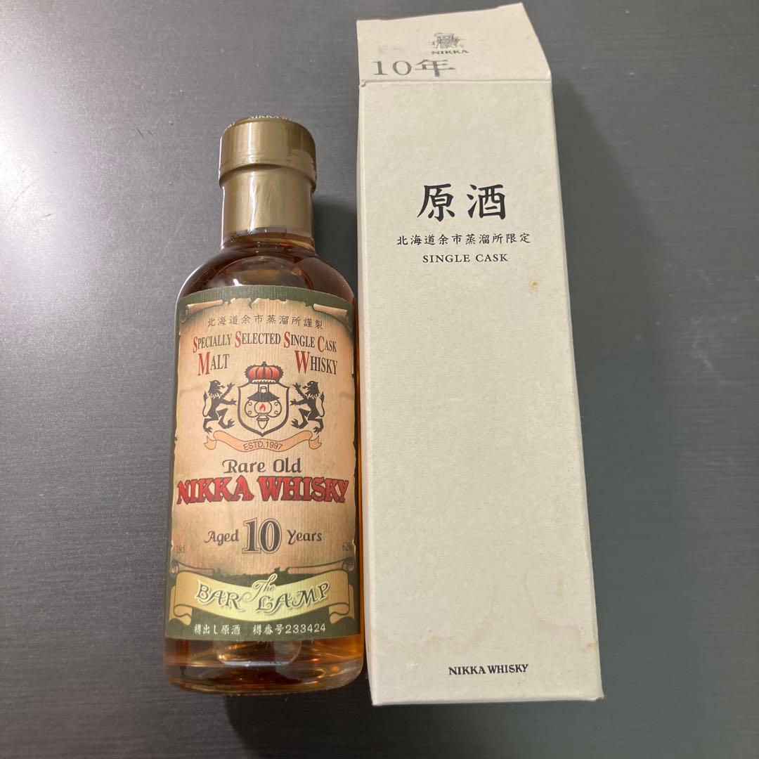 ニッカ　ウイスキー　樽出し原酒10年