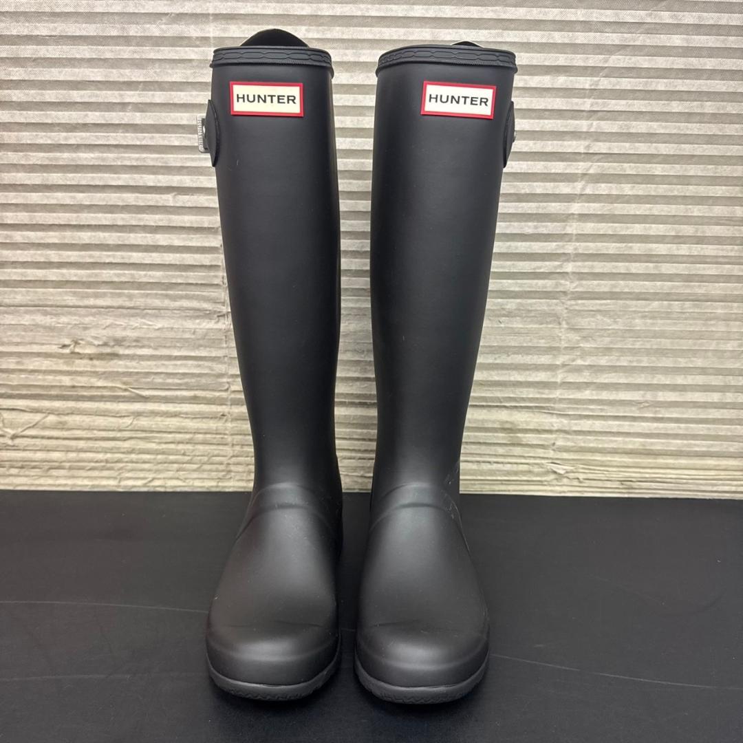 ☆未使用　HUNTER　レインブーツ　オリジナルツアー WFT2210RMA