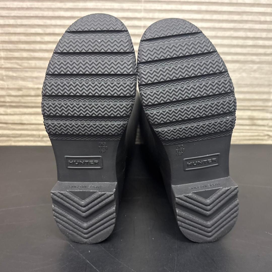 ☆未使用　HUNTER　レインブーツ　オリジナルツアー WFT2210RMA