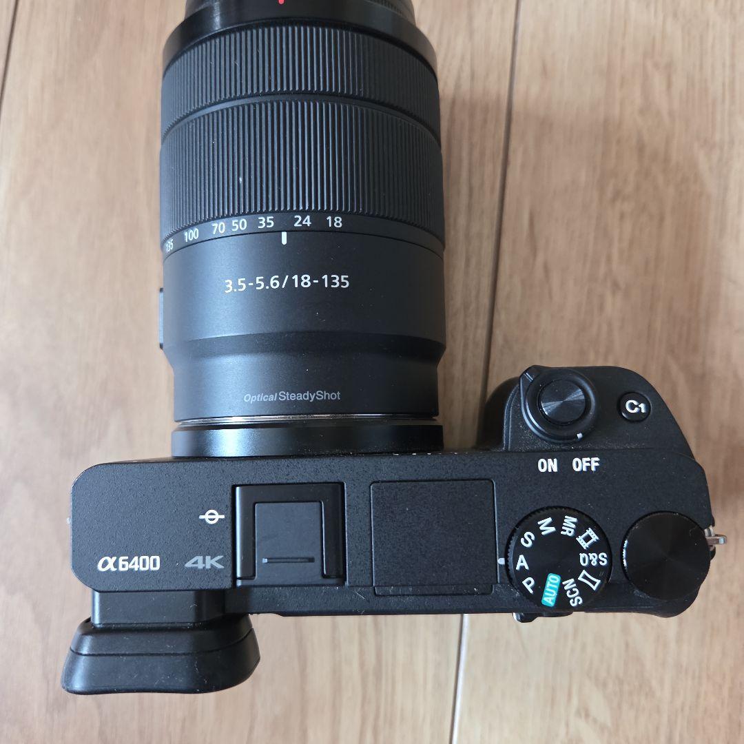 SONY α6400 ミラーレスカメラ 18-135mmレンズ付き