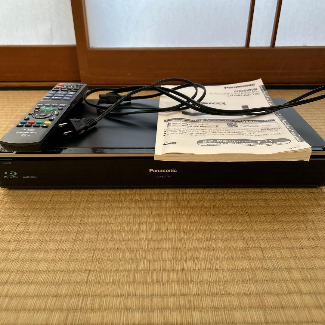 パナソニック　DIGA DMR―BZT720 500GB