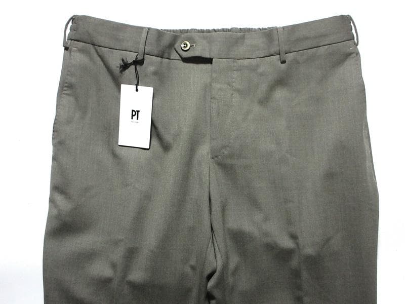 マウンテン 新品PT TORINO Travelウォッシャブルウールパンツ