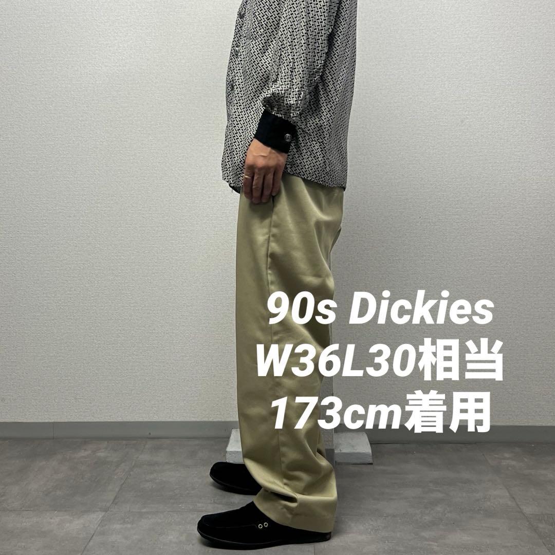 90年代dickiesディッキーズワークパンツUSAアメリカ古着ヴィンテージ