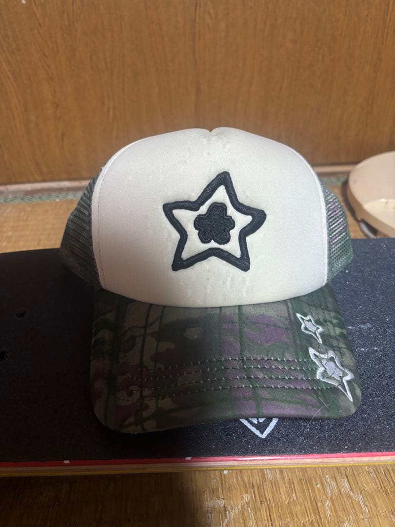 starteam cap スターチーム カモ柄 迷彩 オリーブ