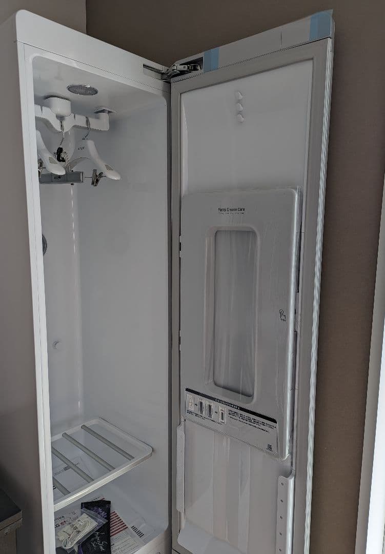 【新品未使用】LGスタイラー 2021年製 ホワイト S3WF 除菌 花粉