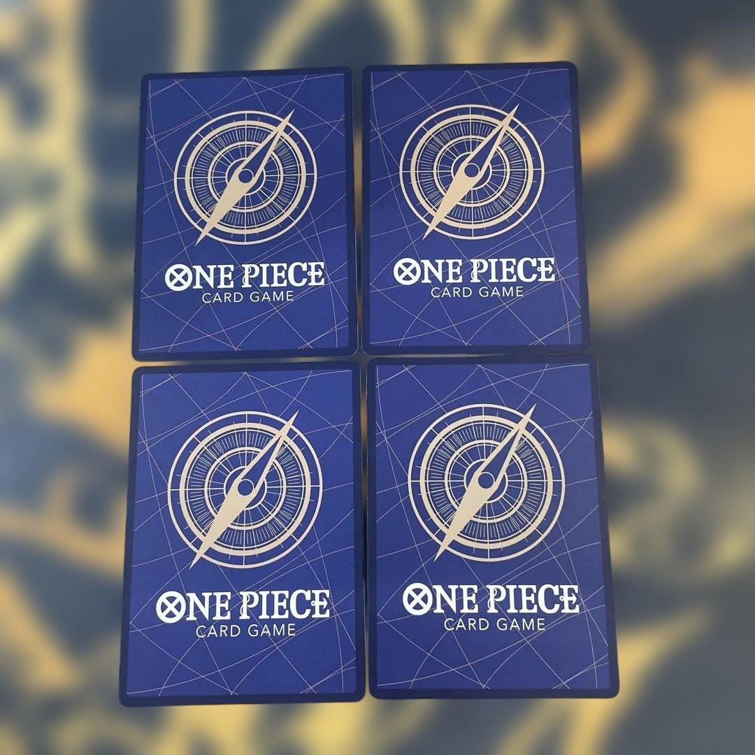 ワンピースカード ボルサリーノ パラレル 4枚セット