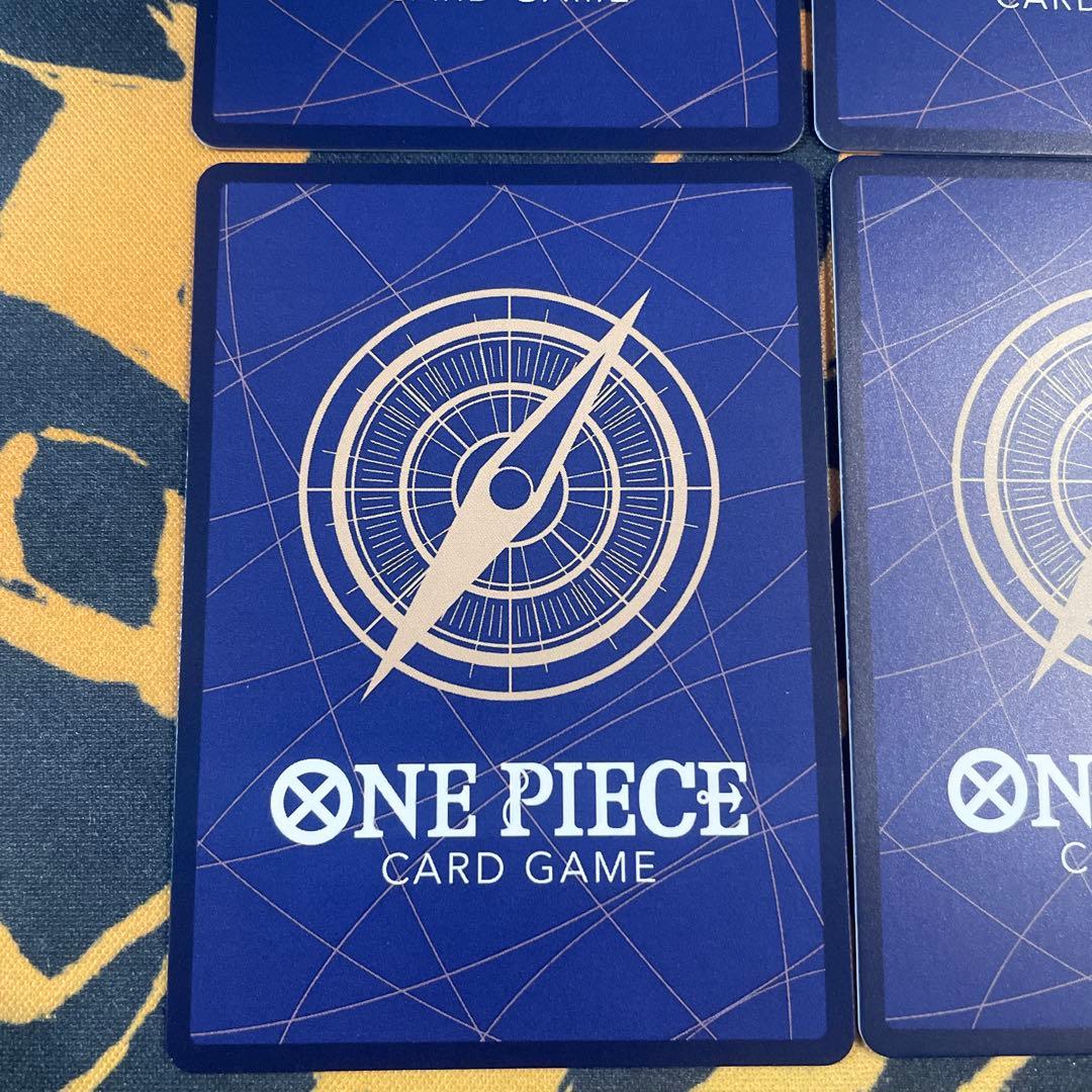 ワンピースカード ボルサリーノ パラレル 4枚セット