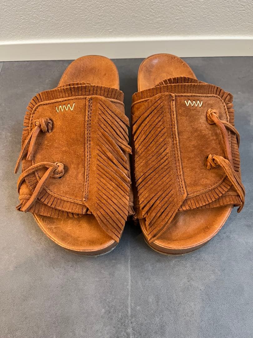 VISVIM クリスト シャーマン フォーク サンダル Sサイズ