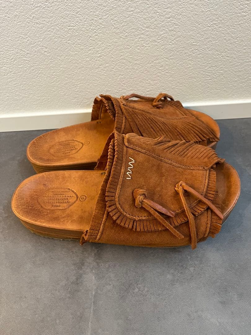 VISVIM クリスト シャーマン フォーク サンダル Sサイズ