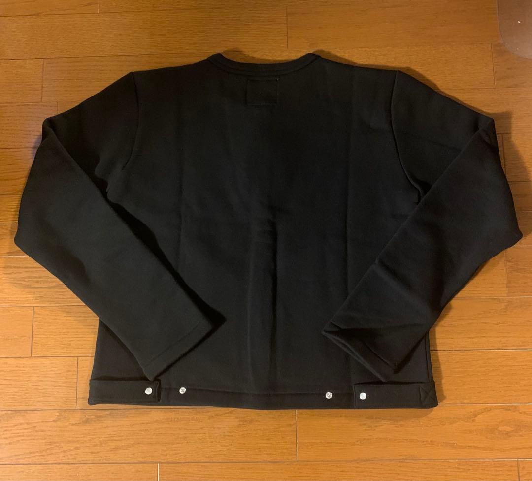 agnes b. アニエスベー　カーディガン　黒　裏起毛　サイズT1