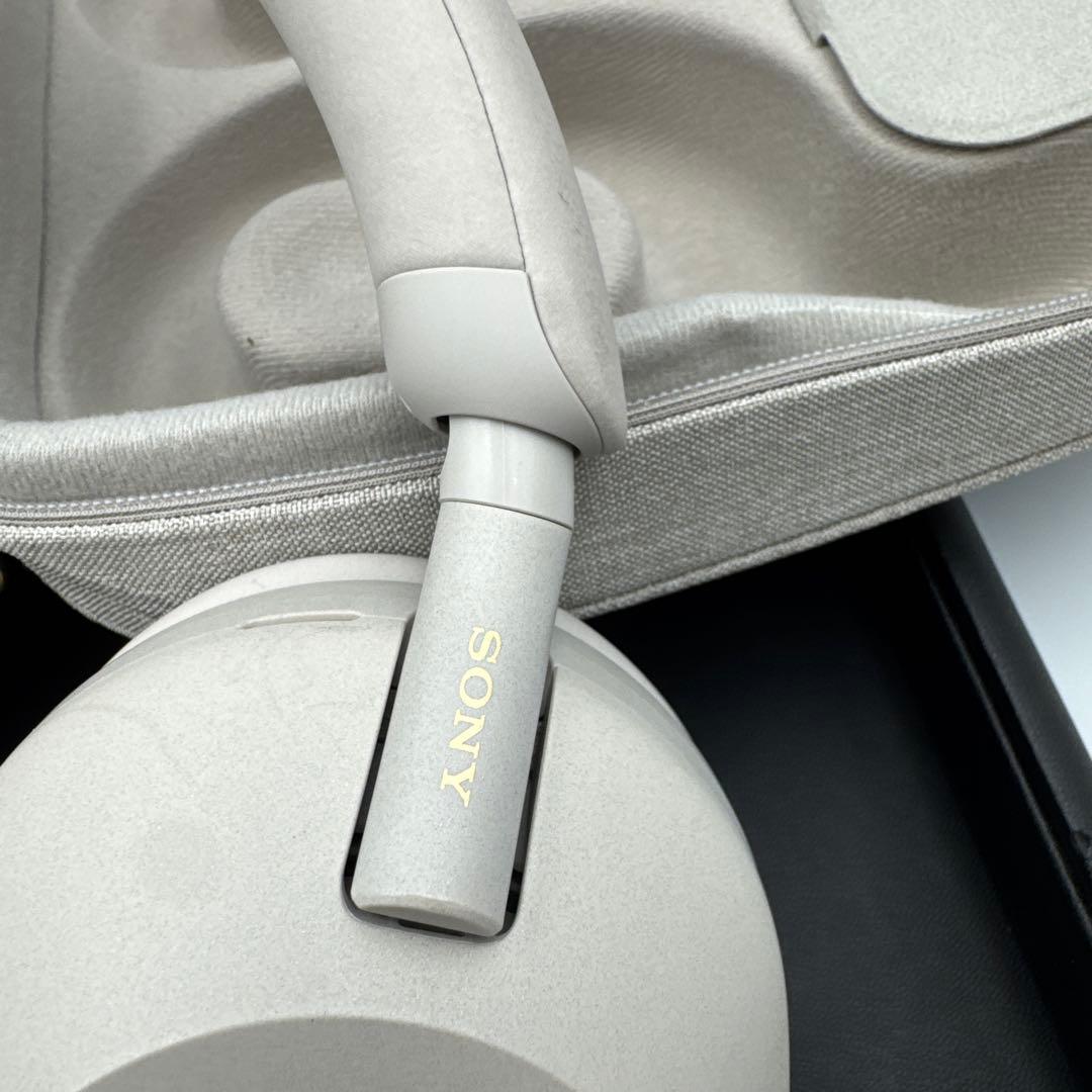 SONY ワイヤレスヘッドホン グレー ケース付き