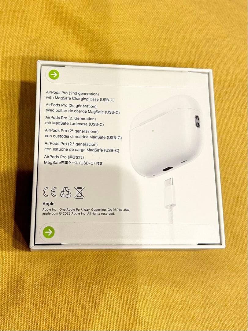 【新品未開封品】AirPods Pro 第2世代 Type-C ケース付