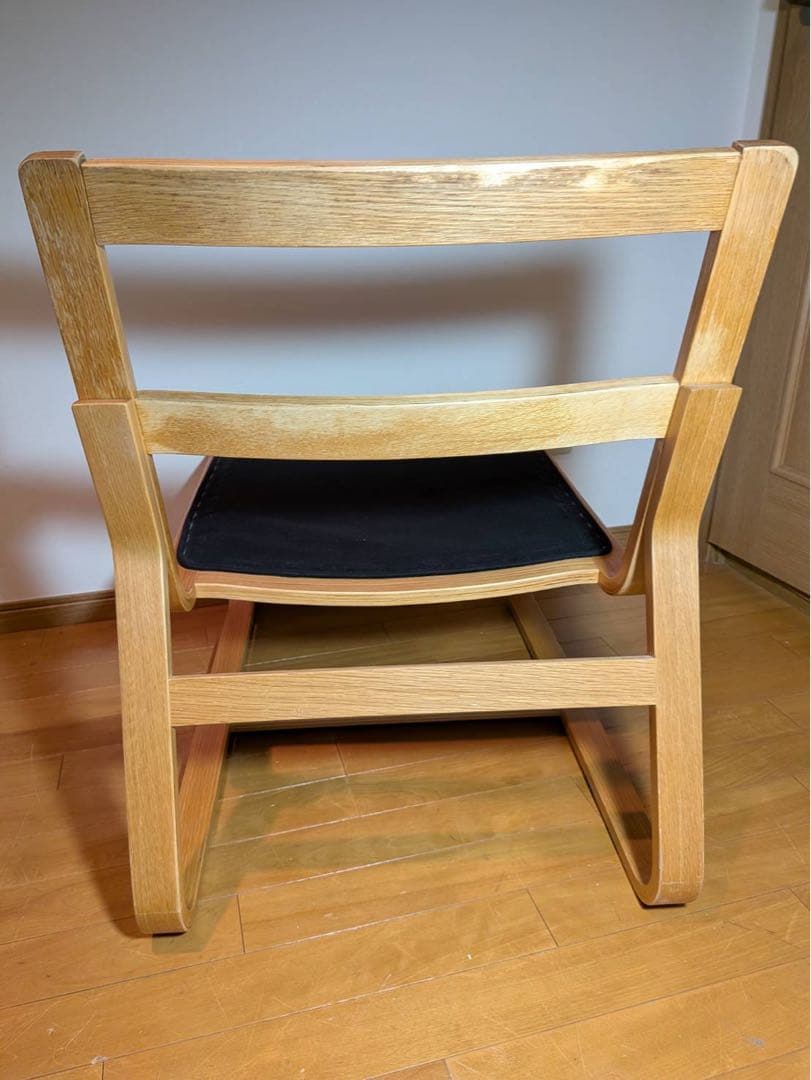 ■送料込■無印リビングでもダイニングでもつかえるソファチェア オーク 椅子ベンチ