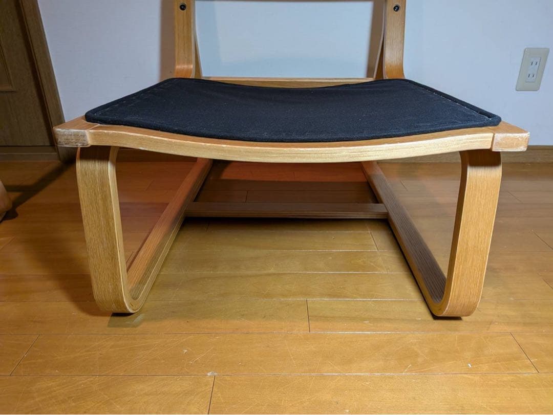 ■送料込■無印リビングでもダイニングでもつかえるソファチェア オーク 椅子ベンチ