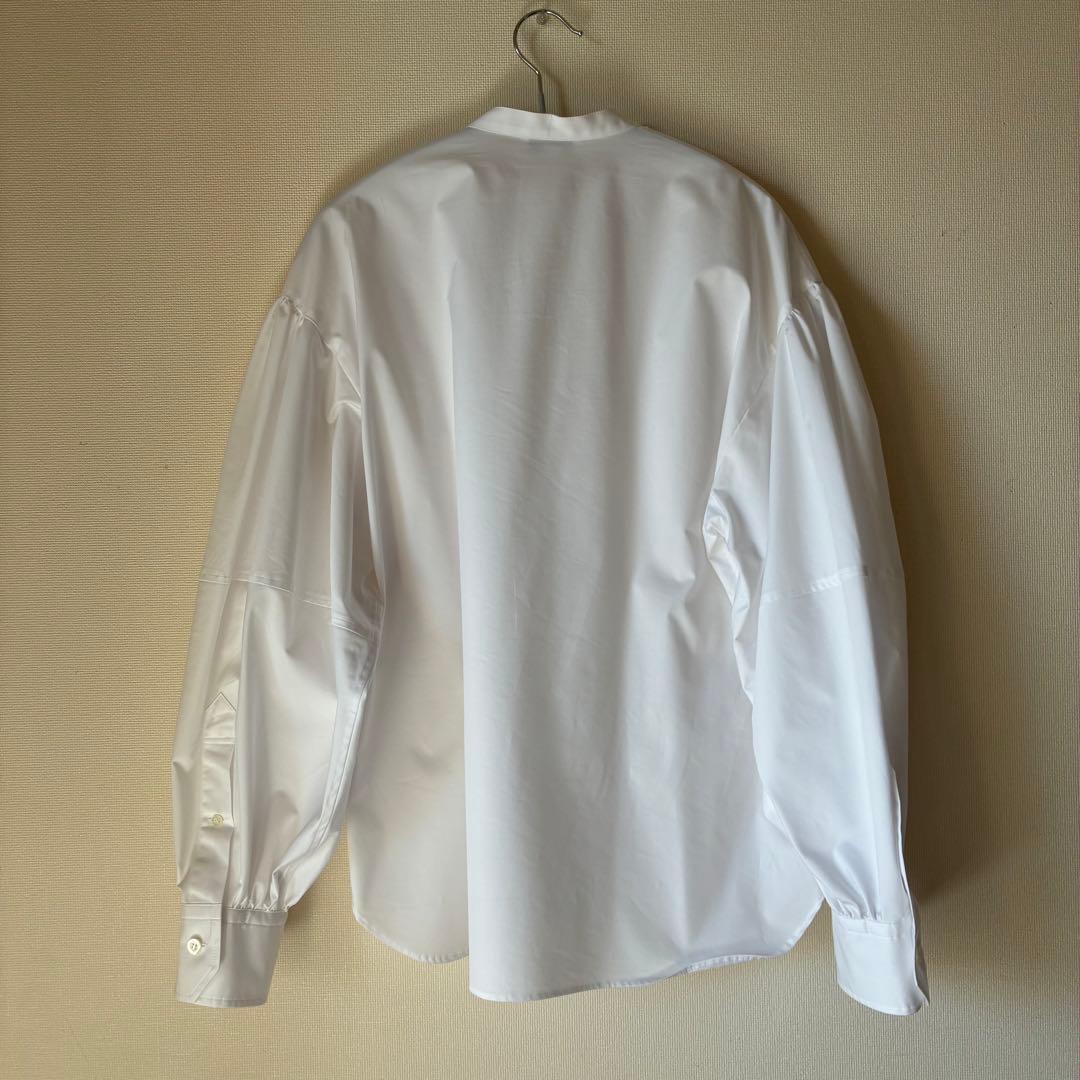 HYKE ハイク T/C BALLOON SLEEVE BLOUSE