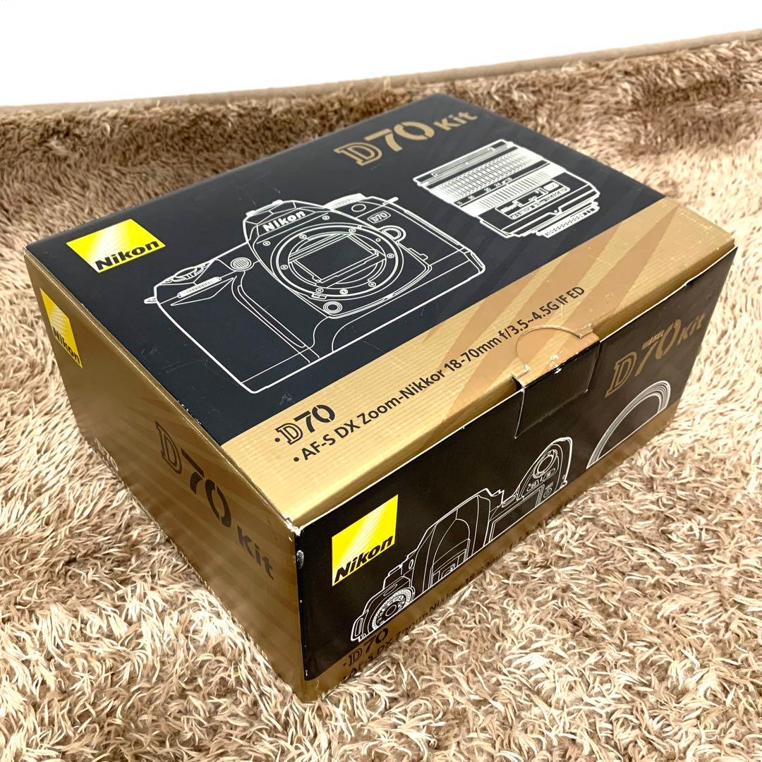 【美品】Nikon D70 18-70mm レンズキット 箱付属品完備