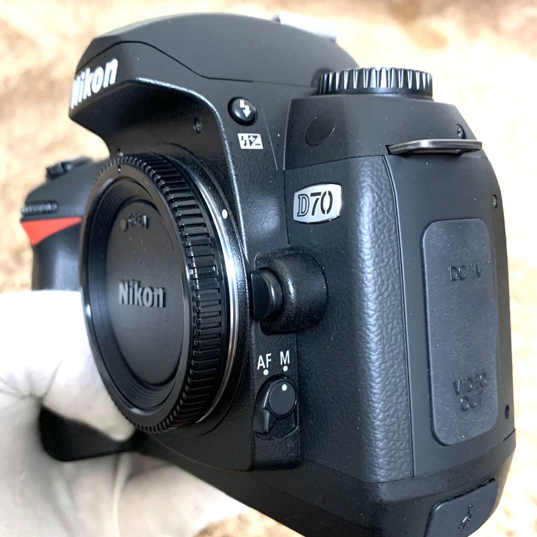 【美品】Nikon D70 18-70mm レンズキット 箱付属品完備