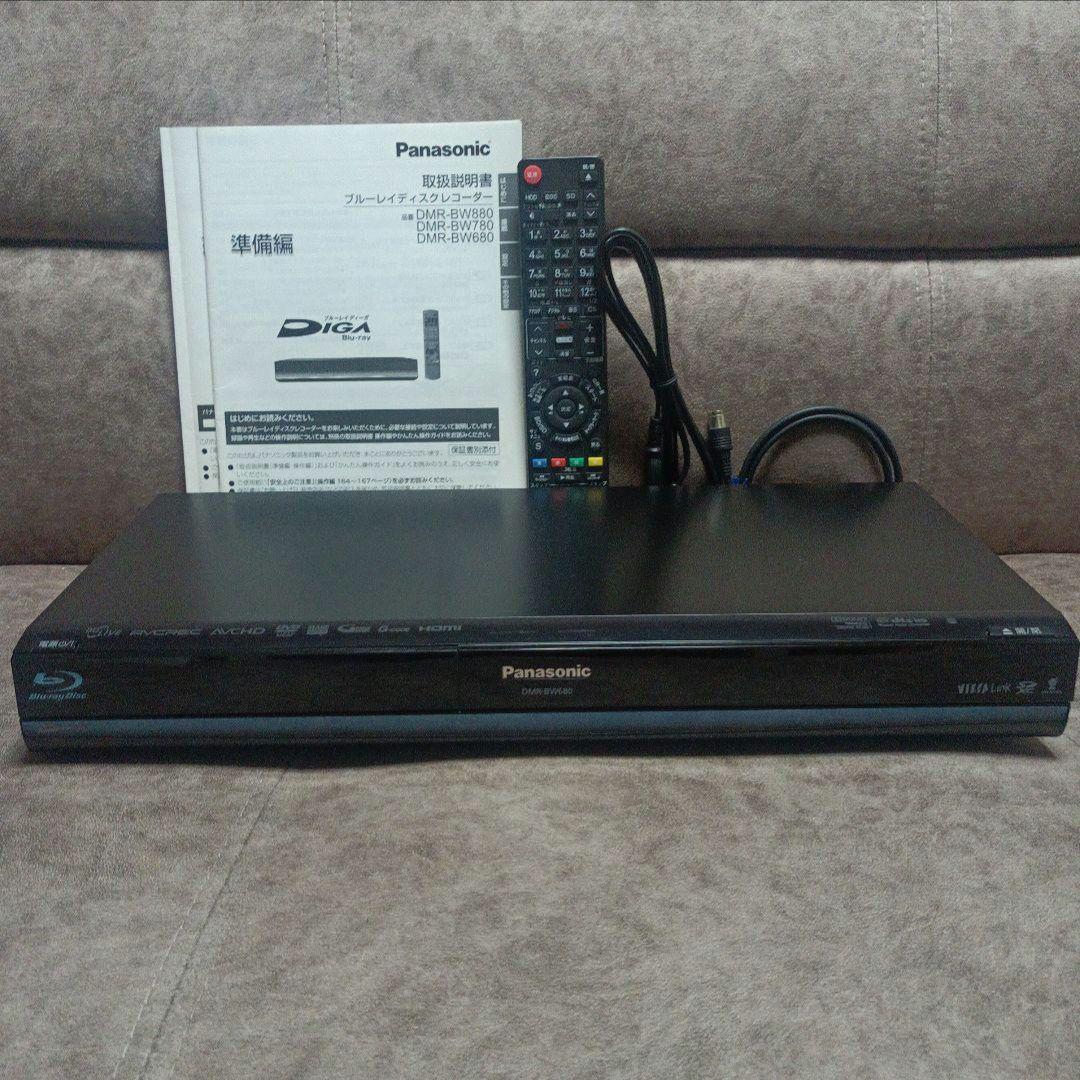 Panasonic ブルーレイレコーダー DMR-BW680