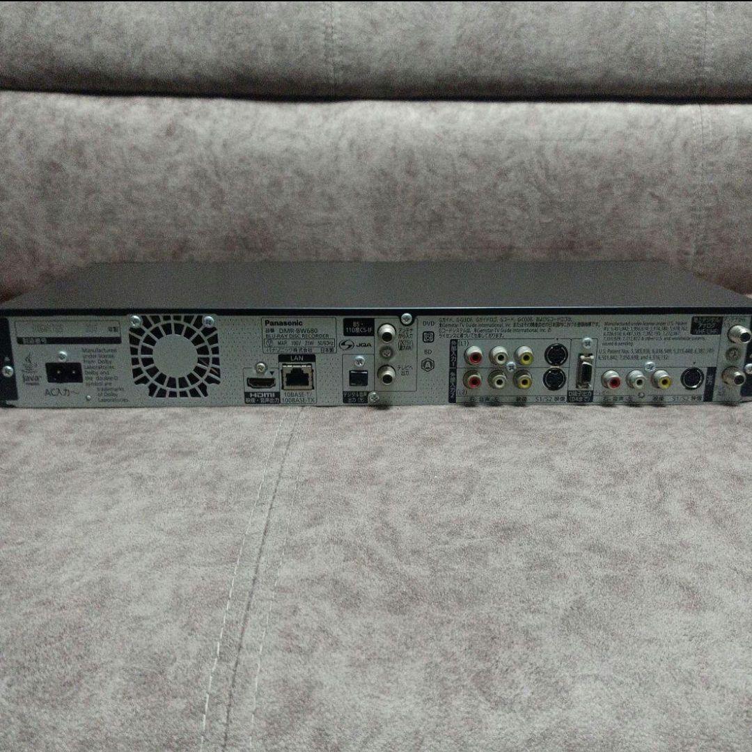 Panasonic ブルーレイレコーダー DMR-BW680