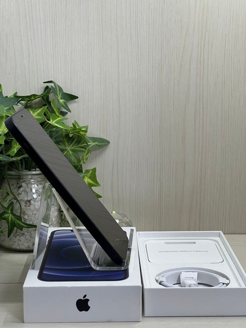 ✅【美品】【100％】⭐️iPhone 12 ブラック 128GB❣️SIMフリー