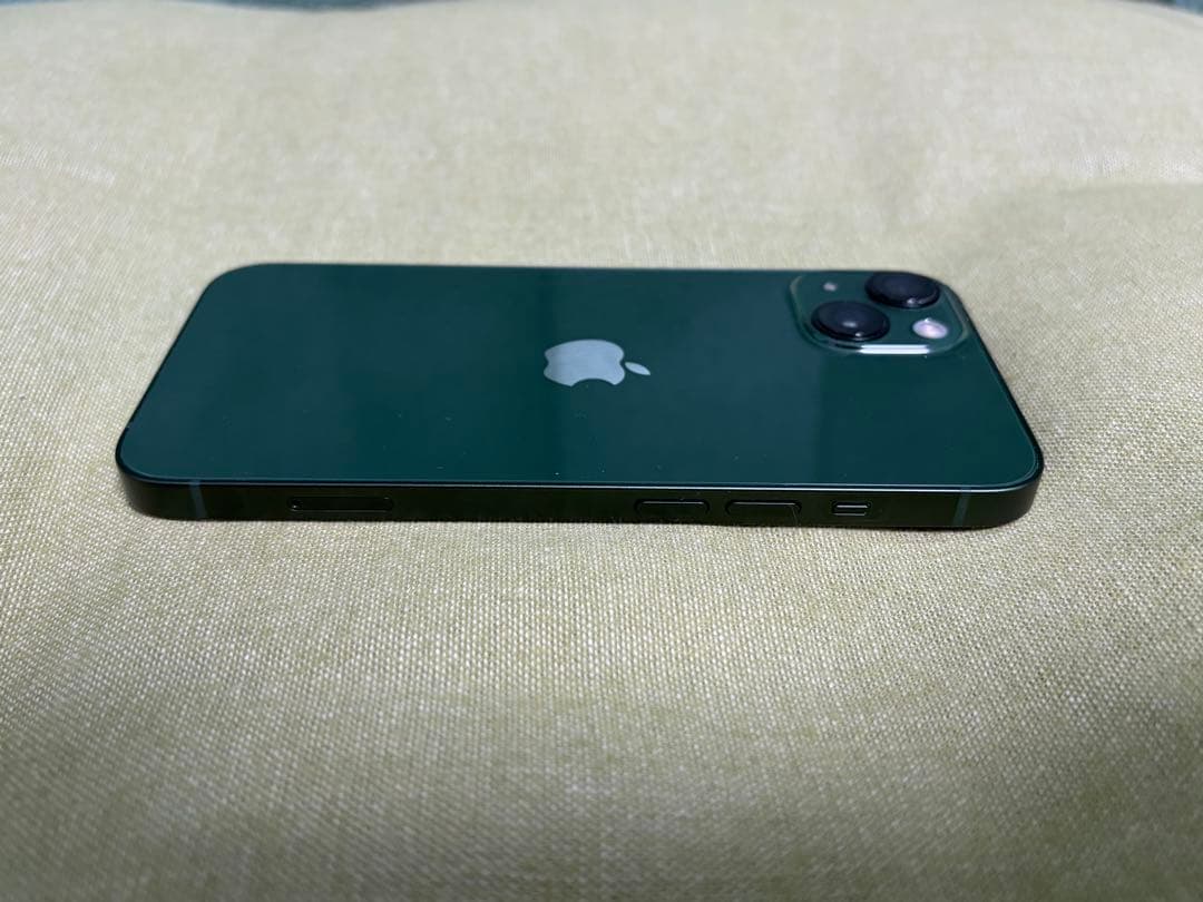 iPhone13 128GB グリーン　保護フィルム付き