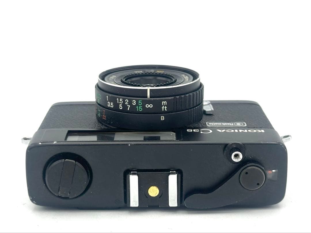 【完動品】Konica C35 flash matic フィルムカメラ 動作確認